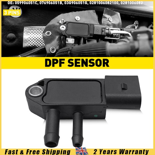 Dpf exhaust pressure sensor - exhaust,